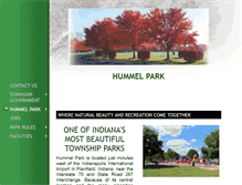 Tablet Screenshot of hummelpark.net